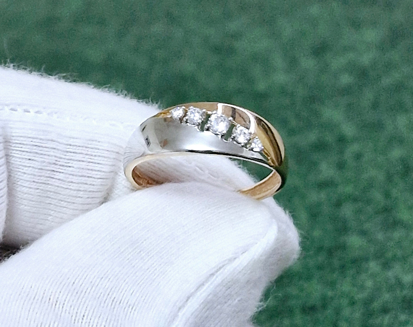 Ring mit Zirkonia Rotgold 585 Art. Nr. T14201A375