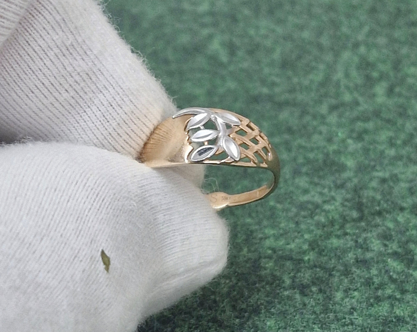 Ring Russisches Rotgold 585 Art. Nr 018082