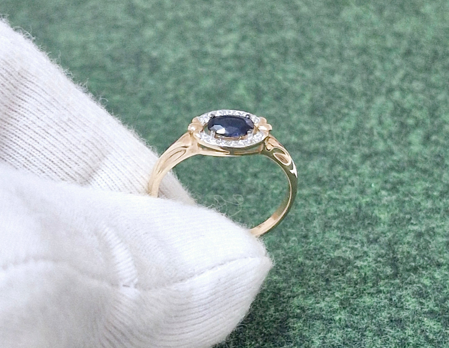 Ring mit Zirkonia Russisches Rotgold 585 Art. Nr. 017512