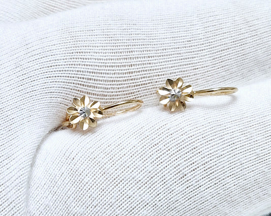 Kinder Ohrringe Rotgold 585 Art. Nr. 027797