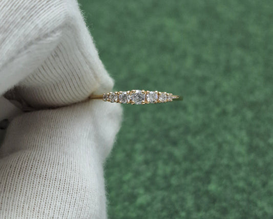 Ring mit Zirkonia Rotgold 585 Art. Nr. T102014922