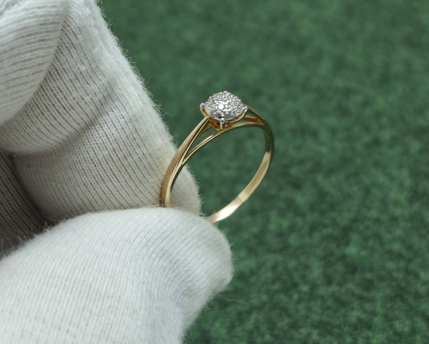 Ring mit Zirkonia Russisches Rotgold 585 Art. Nr. T147015530