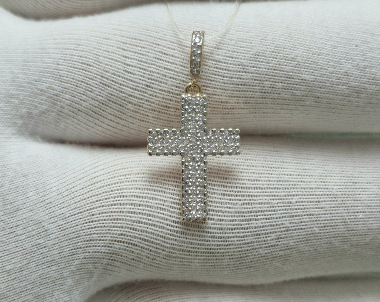 Goldkreuz Russisches Rotgold 585 Art. Nr. 036458