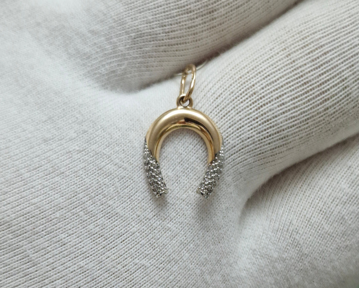 Anhänger mit Zirkonia Russisches Rotgold 585 Art. Nr. 034518