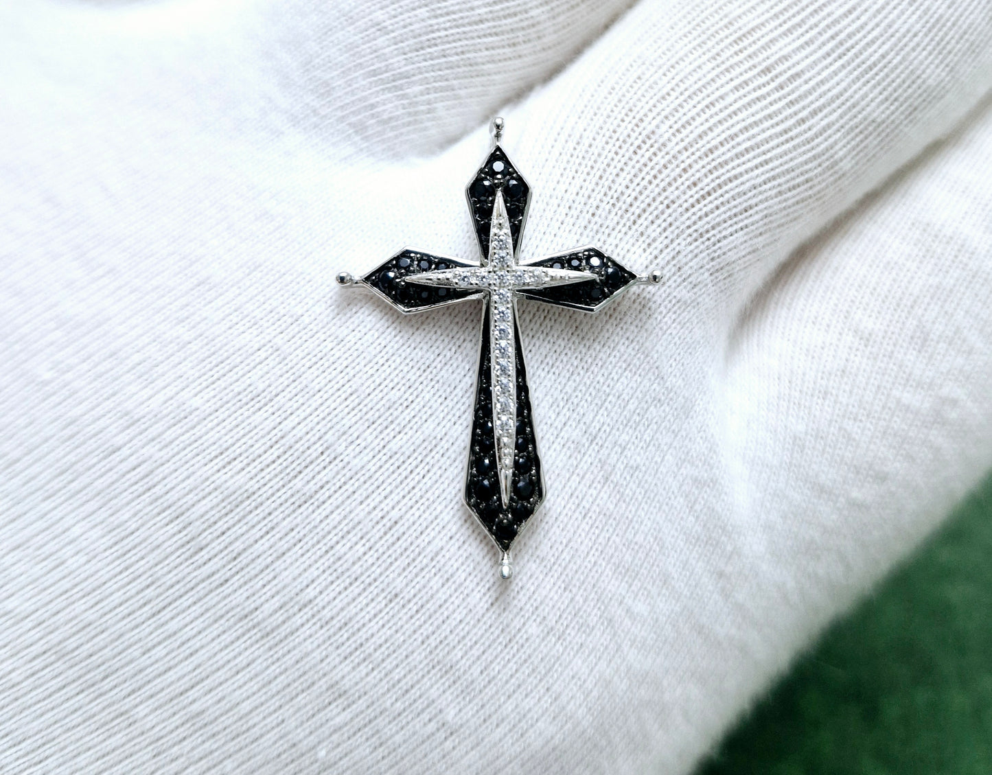 Silberkreuz mit Zirkonia Art. Nr.940390127