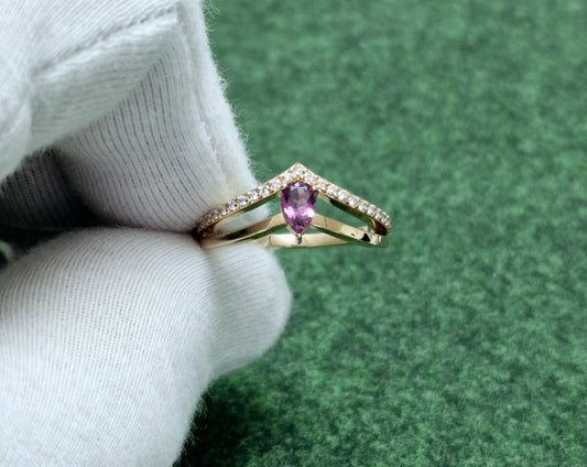 Ring mit Turmalin und Brillanten Art. Nr. FE164291-3