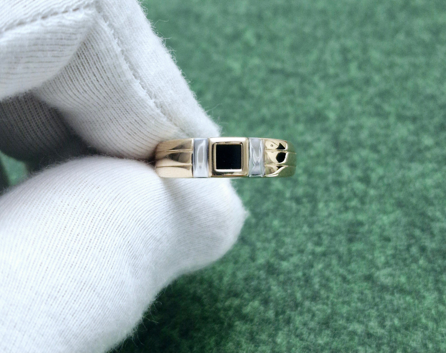 Herrenring Rotgold 585 Art. Nr. 018444