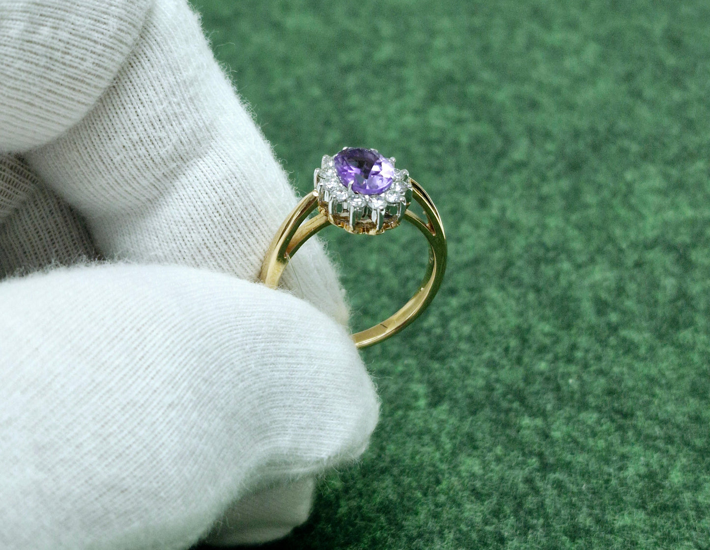 Ring mit Amethyst und Brillanten Art. Nr. 14836 A