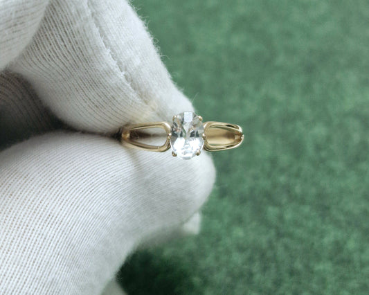 Ring mit Topas Rotgold 585 Art. Nr. 0308WT