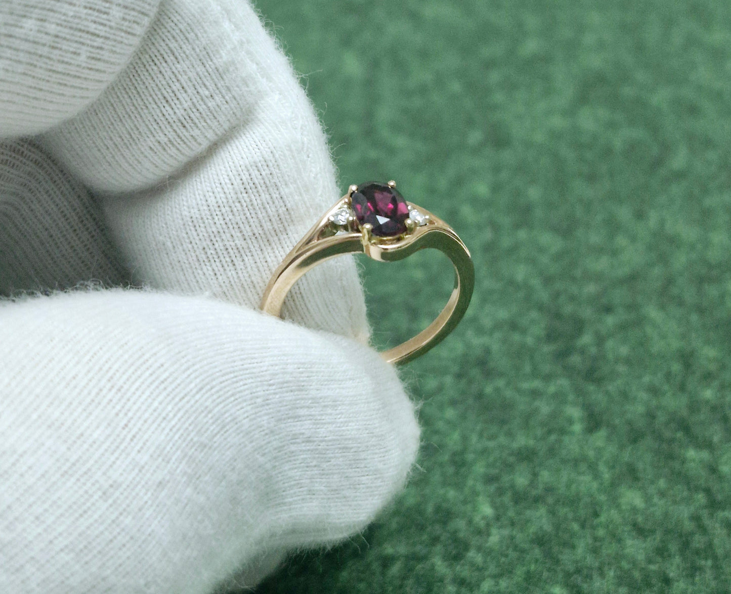 Ring mit Rohdolit Rotgold 585 Art. Nr. 0752GR