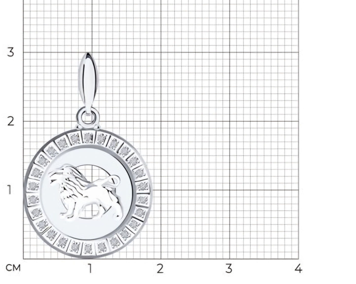 Silber Anhänger Sternzeichen mit Zirkonia Art. Nr. 94031387