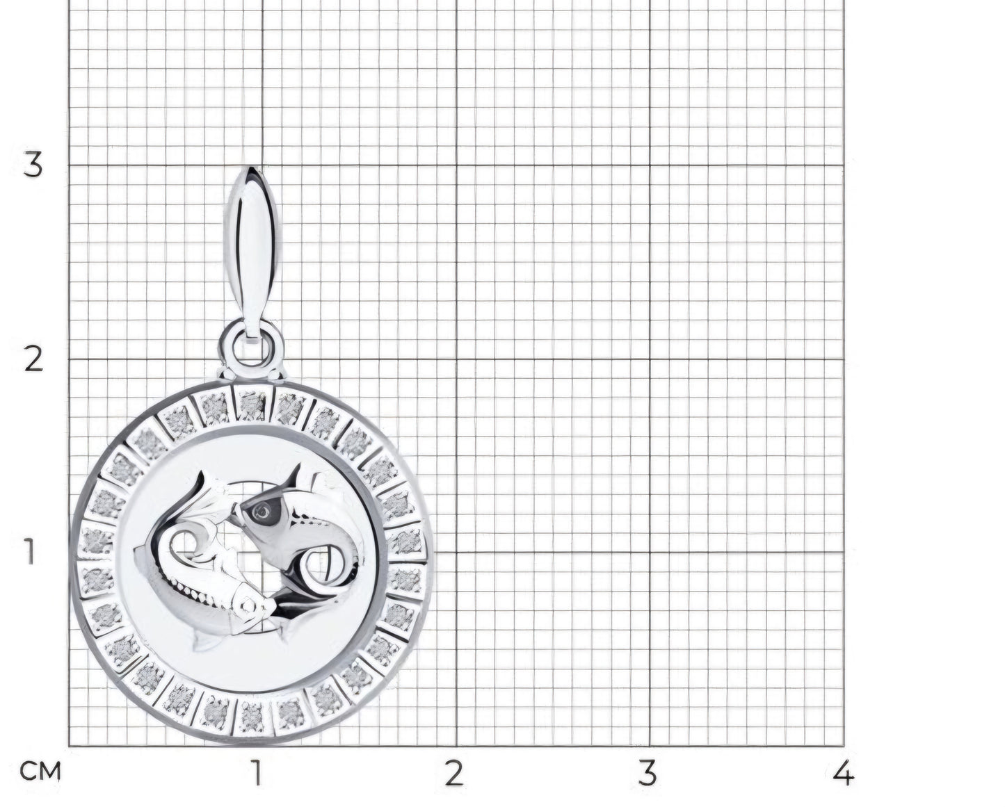 Silber Anhänger Sternzeichen mit Zirkonia Art. Nr. 94031394