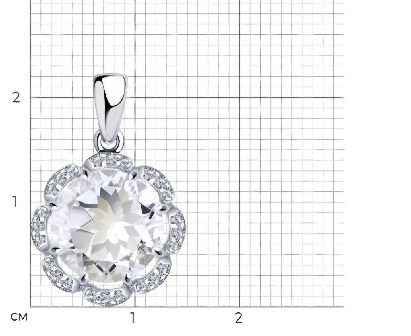 Silber Anhänger Bergkristall Art. Nr. 92030404