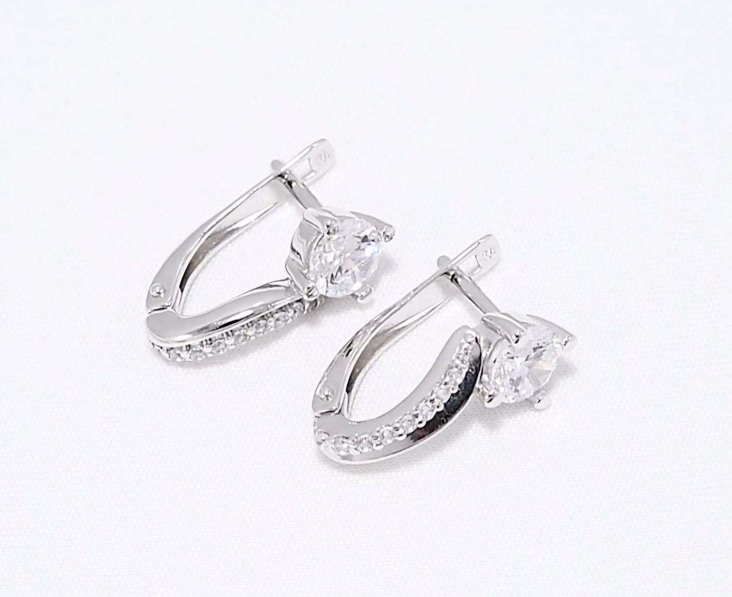 Silber Ohrringe mit Zirkonia Art. Nr. 94020594