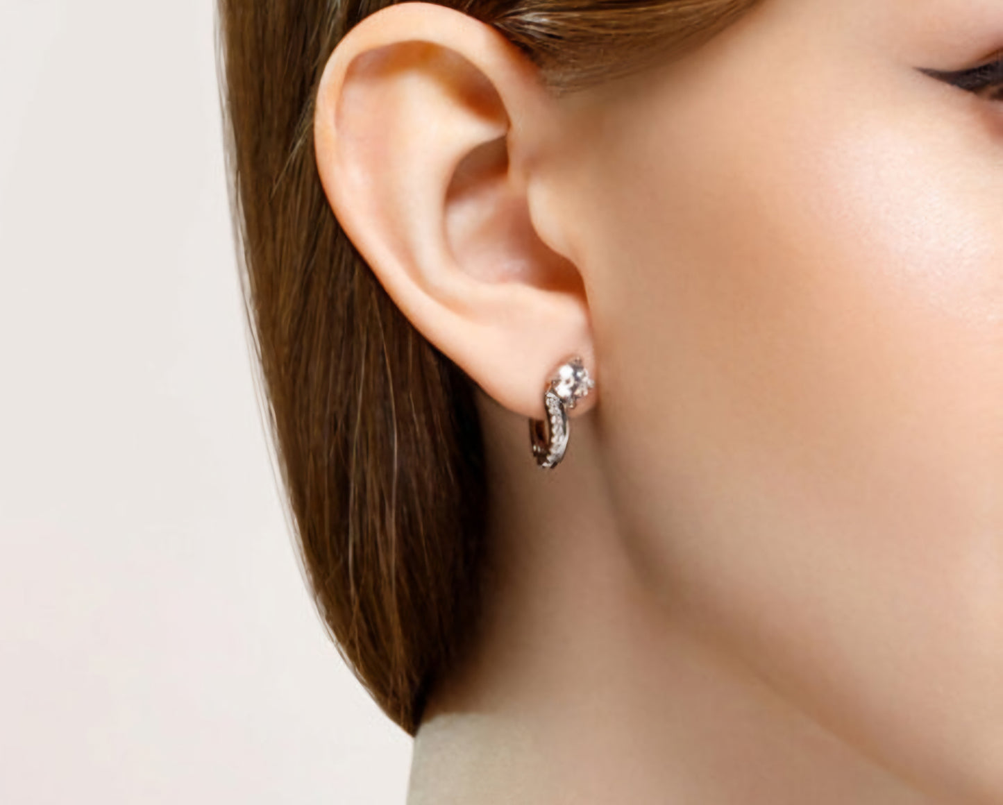 Silber Ohrringe mit Zirkonia Art. Nr. 94020594