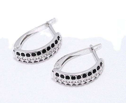 Silber Ohrringe mit Zirkonia Art. Nr. 94020055