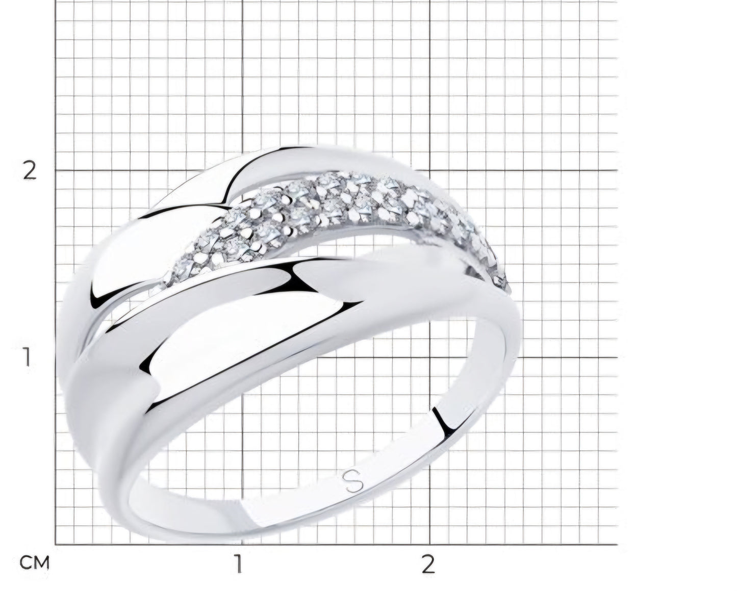 Silber Ring mit Zirkonia Art. Nr. 94012921