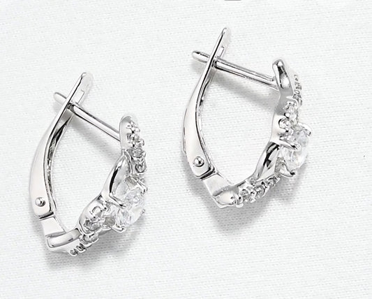 Silber Ohrringe mit Zirkonia Art. Nr. 94022351