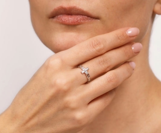 Silber Ring mit Zirkonia Art. Nr. 94011892