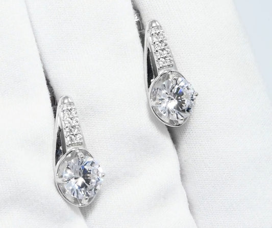 Silber Ohrringe mit Zirkonia Art. Nr. 94023424