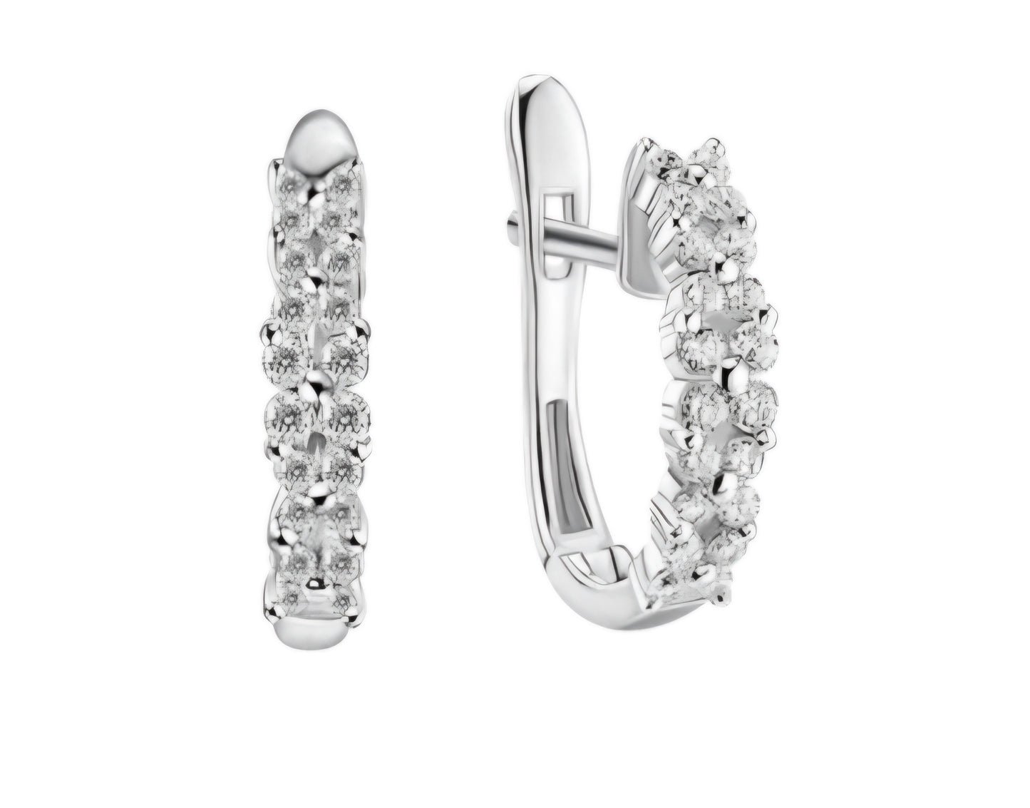 Silber Ohrringe mit Zirkonia Art. Nr. 940291417