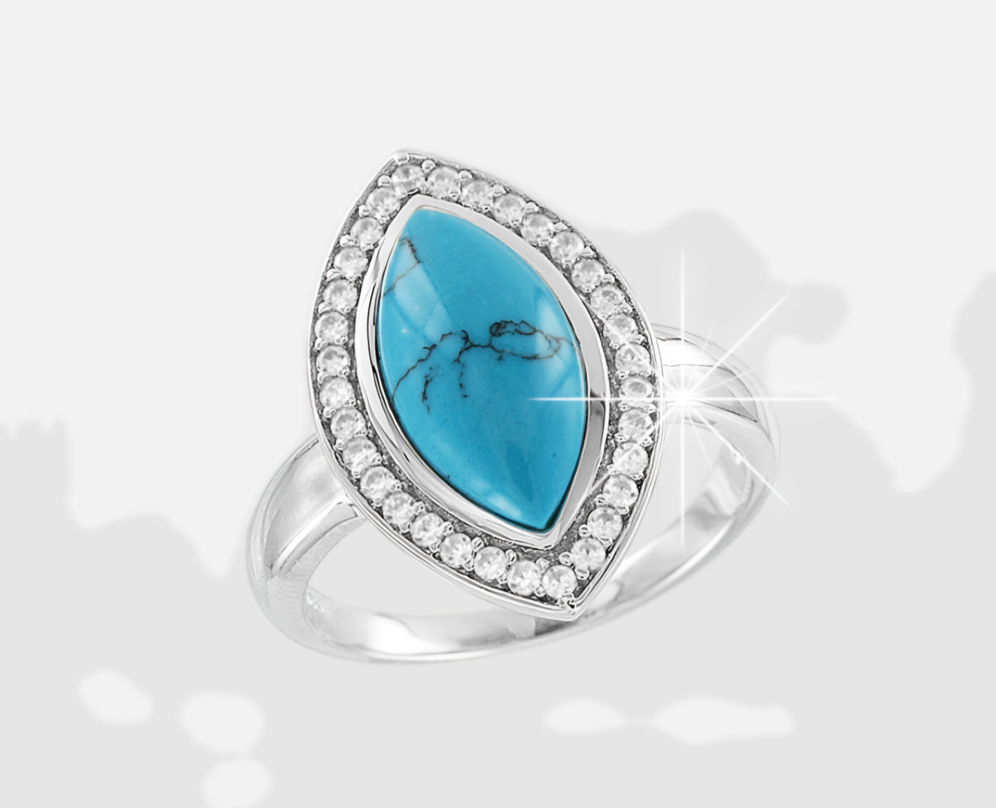 Silber Ring Türkis Art. Nr. 15546