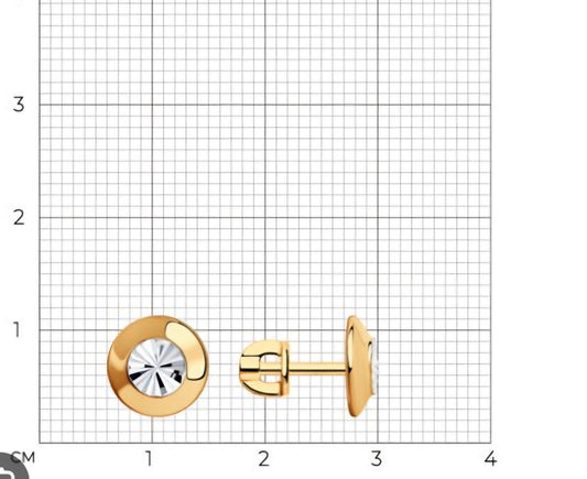Silber Ohrringe vergoldet Art. Nr. 93-122-00754-1