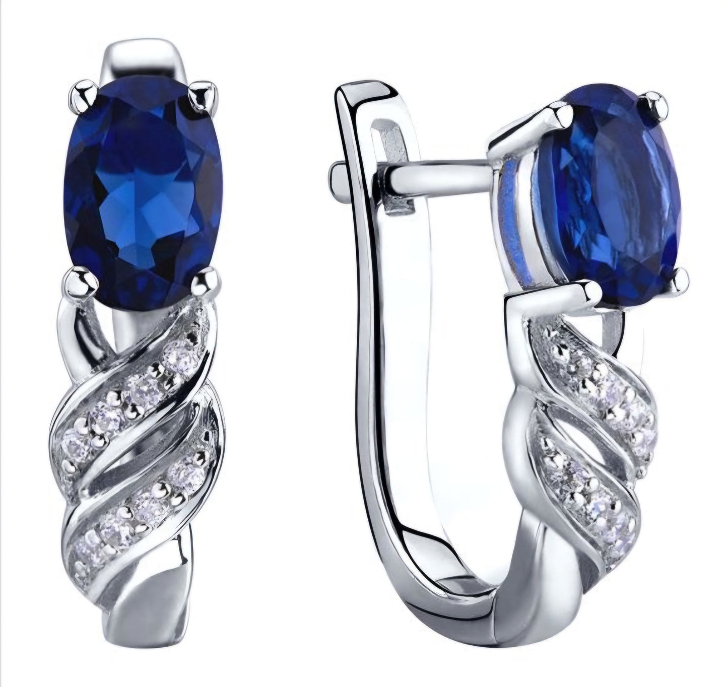 Silber Ohrringe mit Zirkonia Art. Nr. 940291357