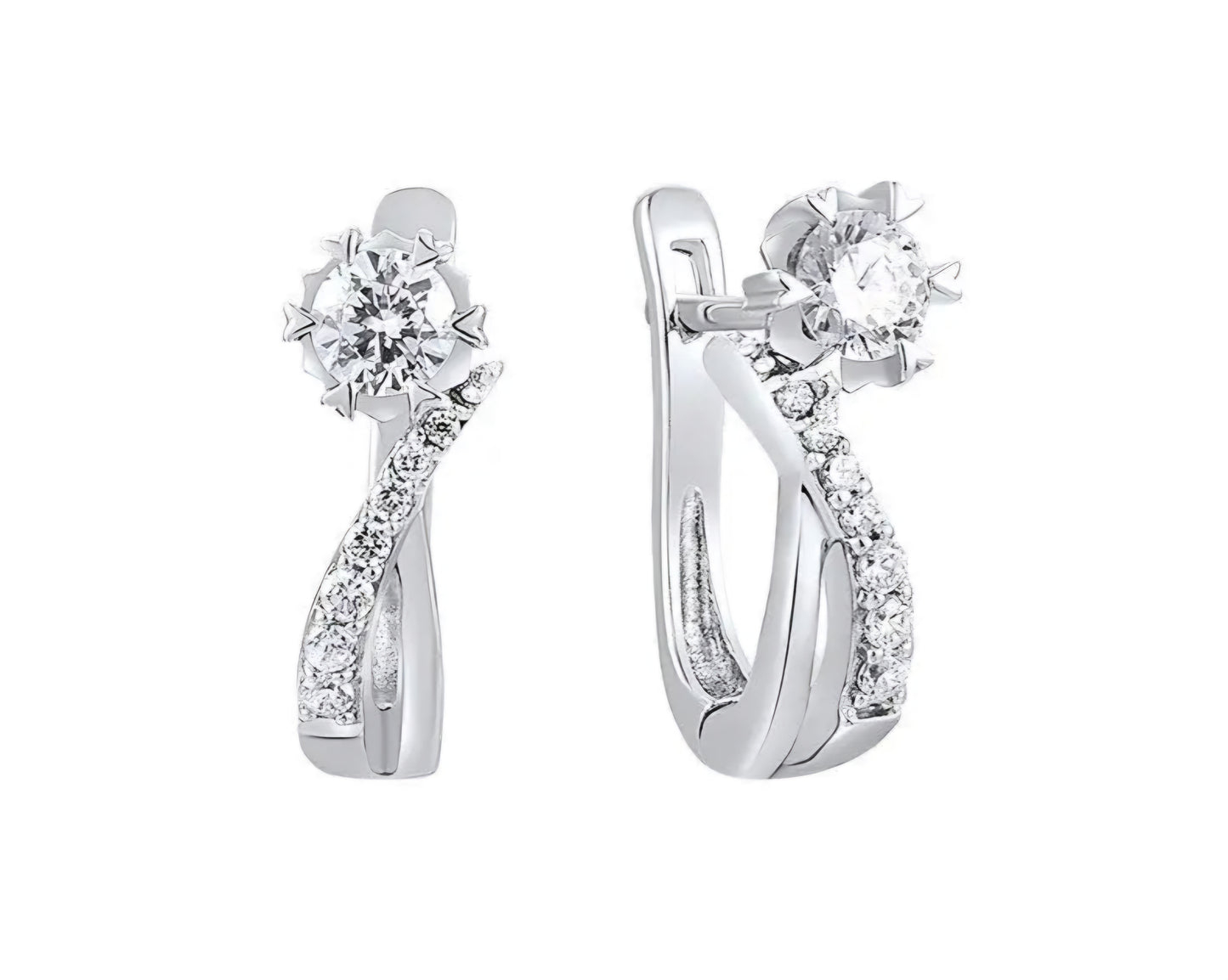 Silber Ohrringe mit Zirkonia Art. Nr. 940291347