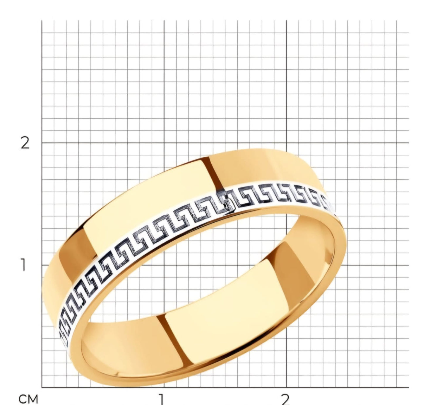 Trauring Rotgold 585 Art.Nr.110167