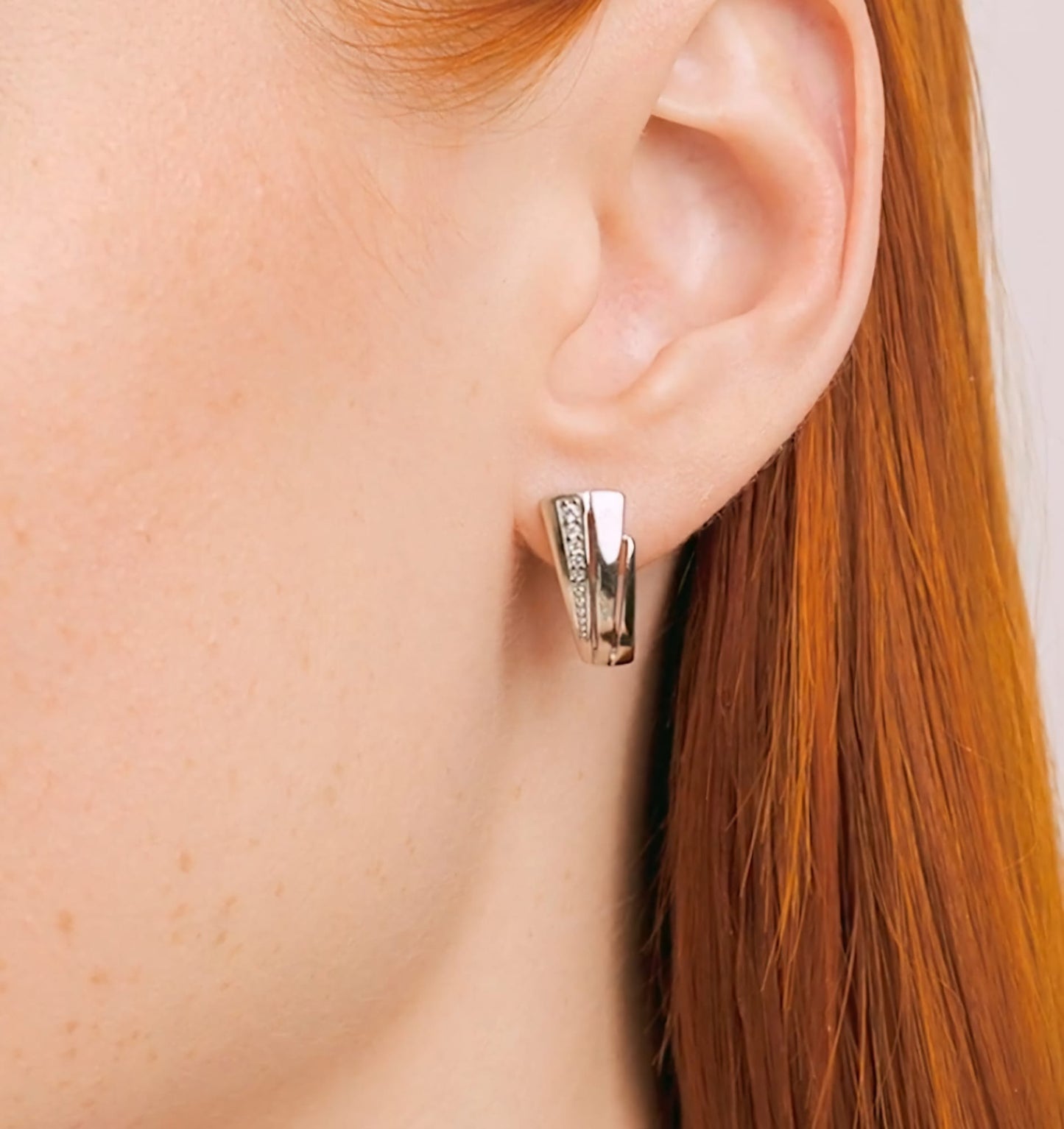 Silber Ohrringe mit Zirkonia Art.Nr.94022835