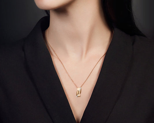 Anhänger mit Zirkonia Rotgold 585 Art. Nr. 03-3150-00-401-1110-23- P