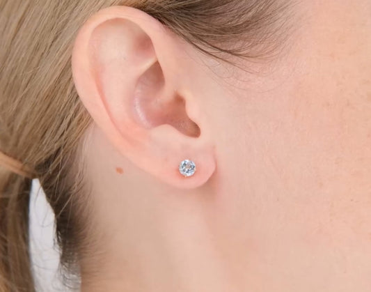 Ohrstecker mit Topas Rotgold 585 Art. Nr. 02-5387-00-201-1110 P