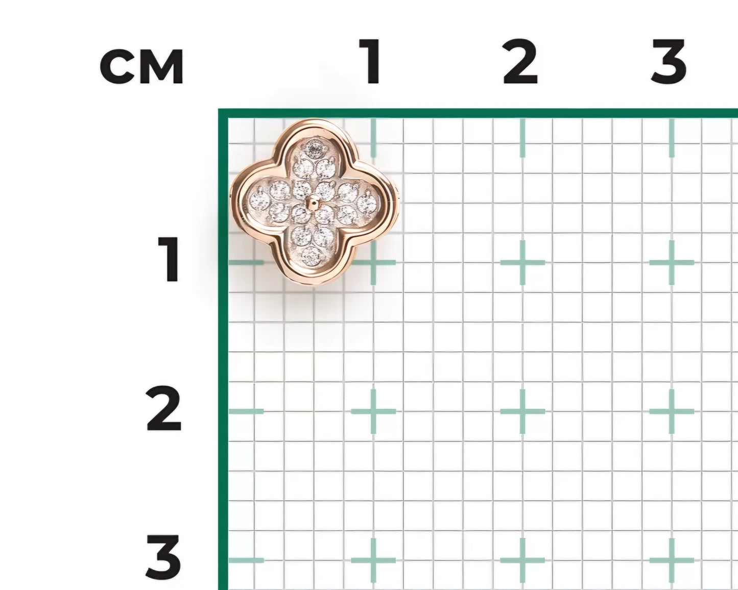 Anhänger mit Zirkonia Rotgold 585 Art. Nr. 03-3636-00-401-1110 P