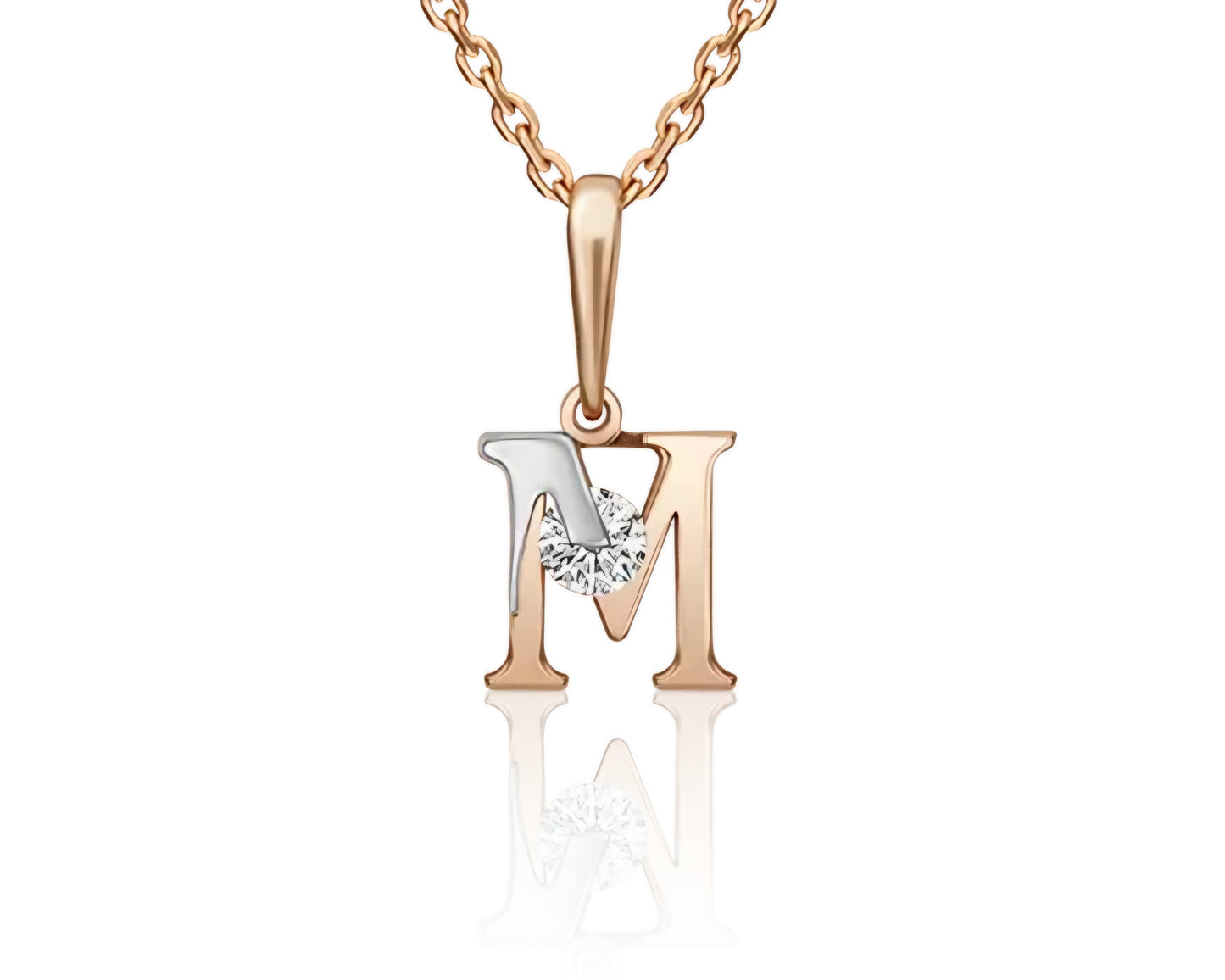 Anhänger mit Zirkonia Rotgold 585 Art. Nr. 03-3119-401-1111 P