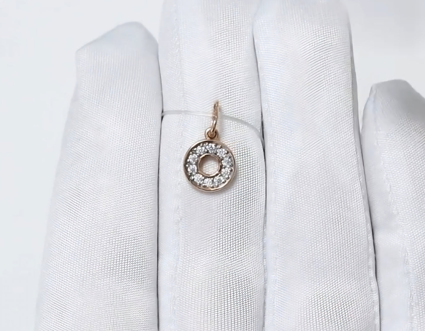 Anhänger mit Zirkonia Russisches Rotgold 585 Art. Nr. 036171