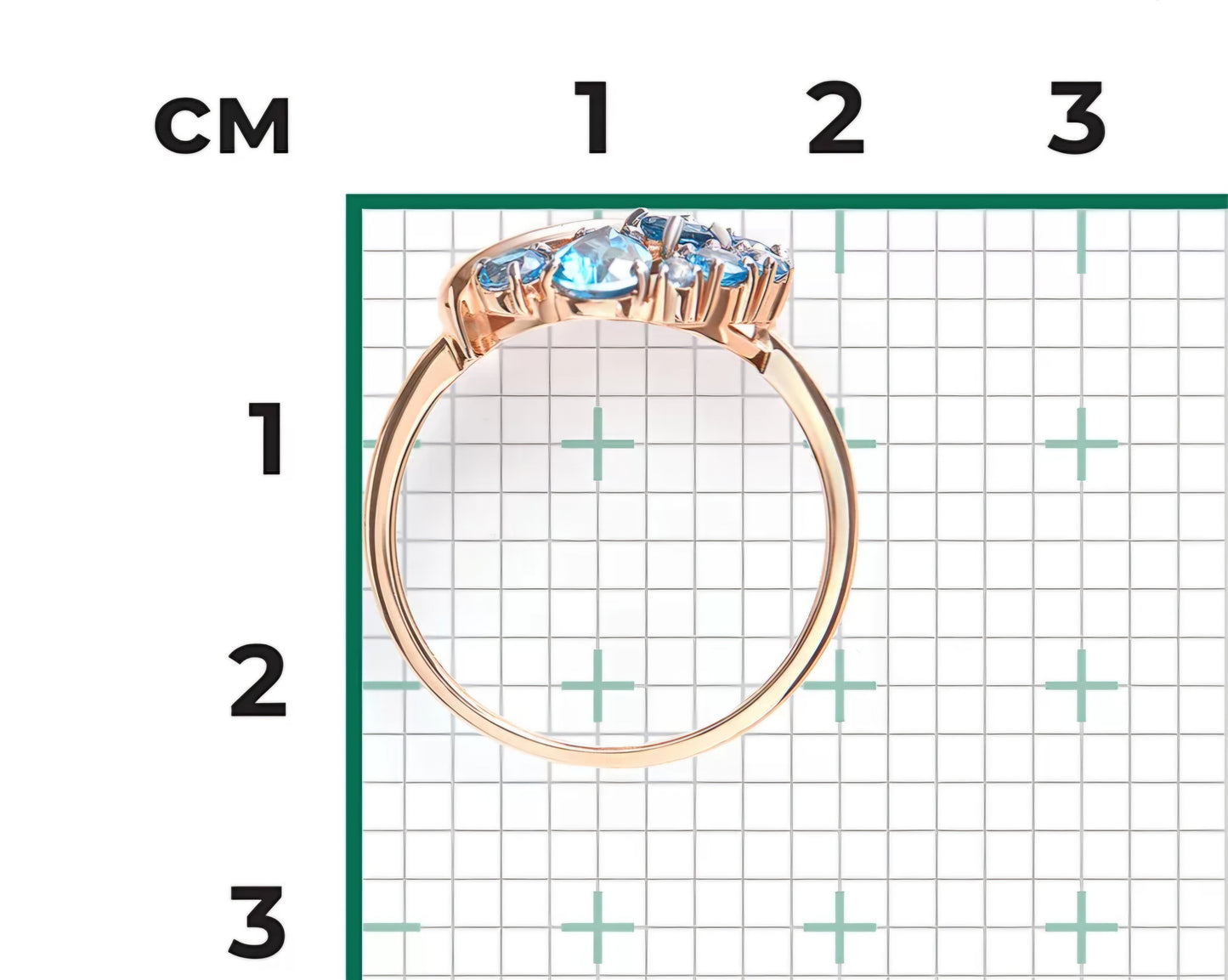 Ring mit Topas Rotgold 585 Art. Nr. 01-5828-00-203-1110 P