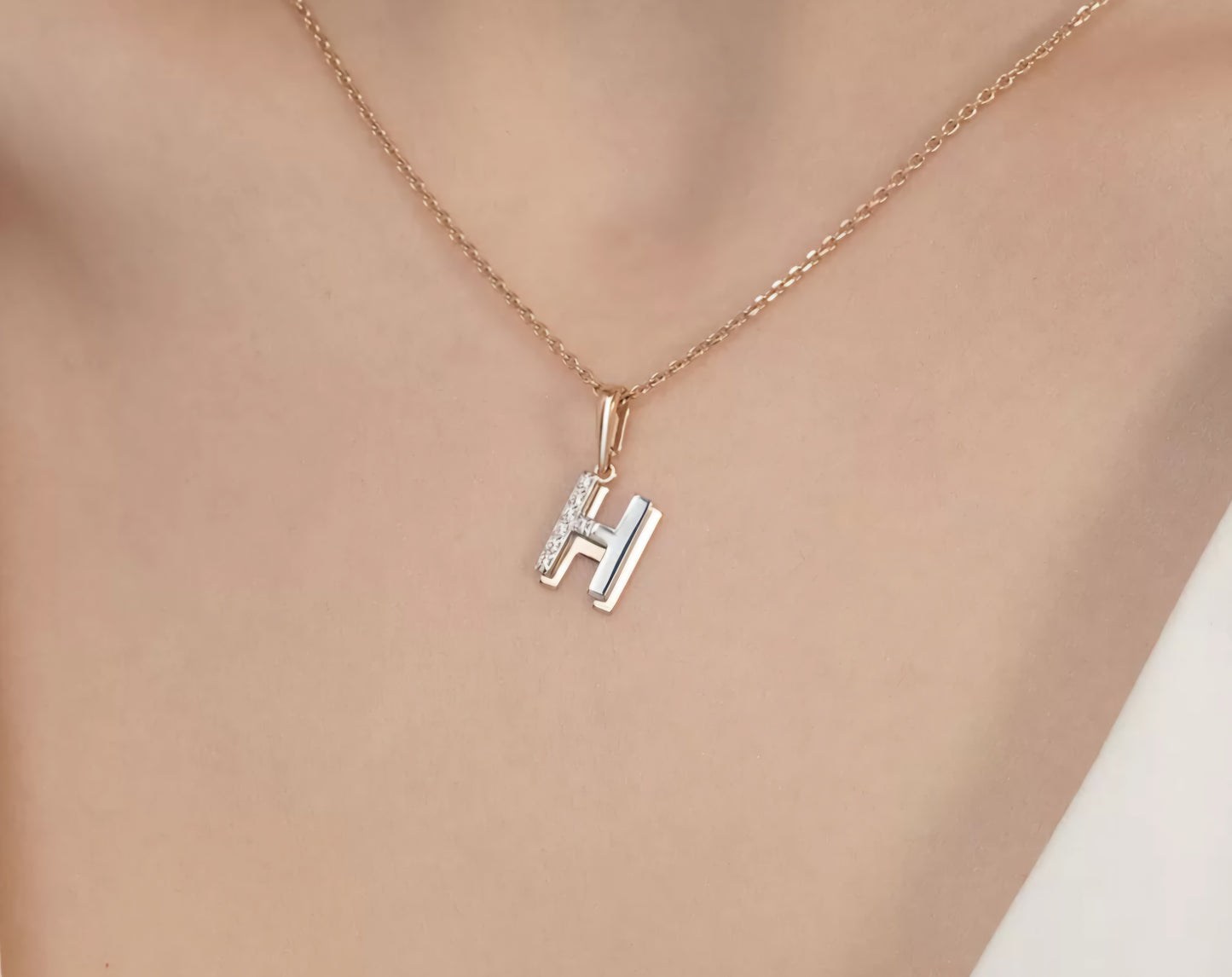 Anhänger mit Zirkonia Russisches Rotgold 585 Art. Nr. 03-3418-H-401-1111 P