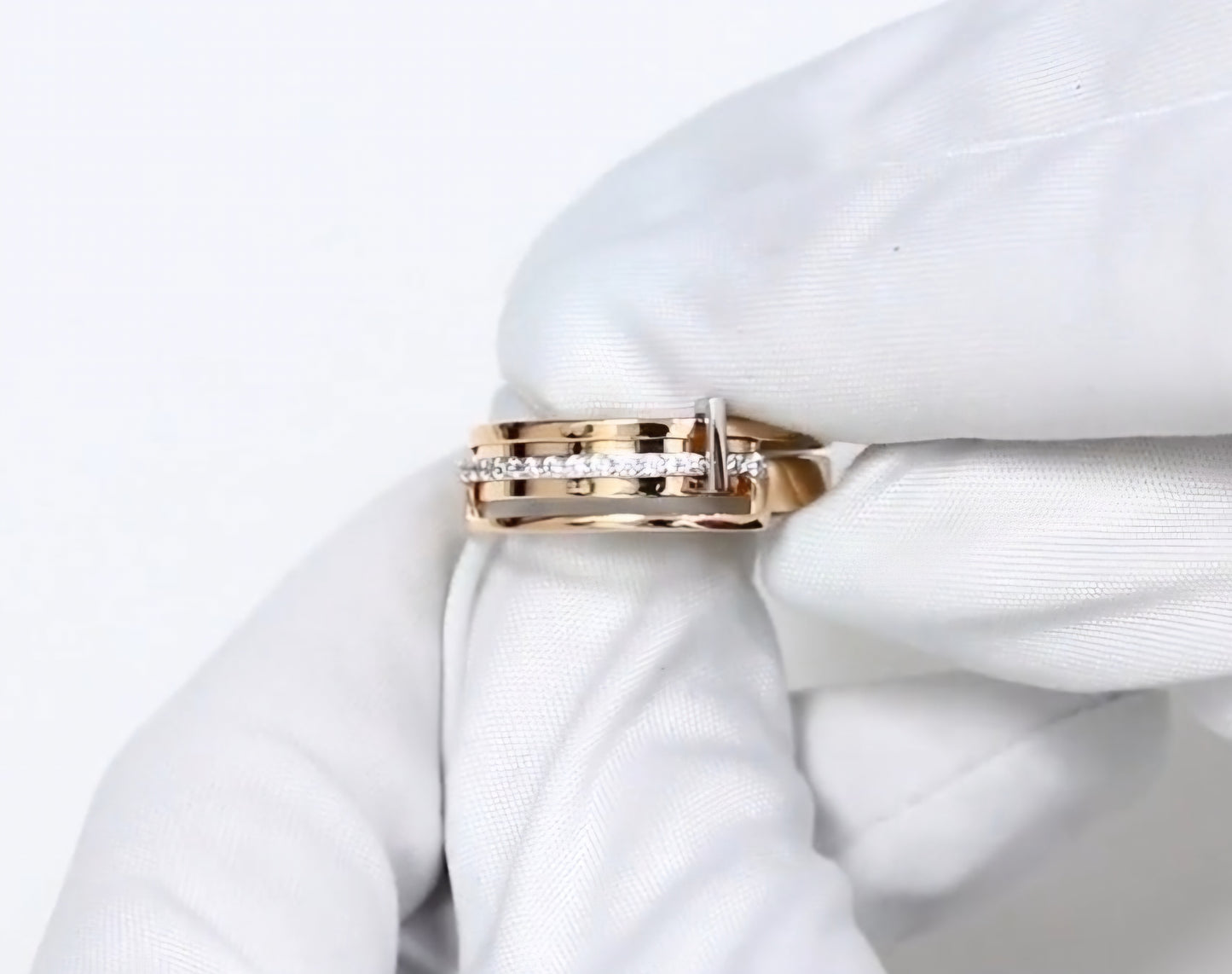 Ring mit Zirkonia Rotgold 585 Art. Nr. 01-5389-00-401-1111-23 P