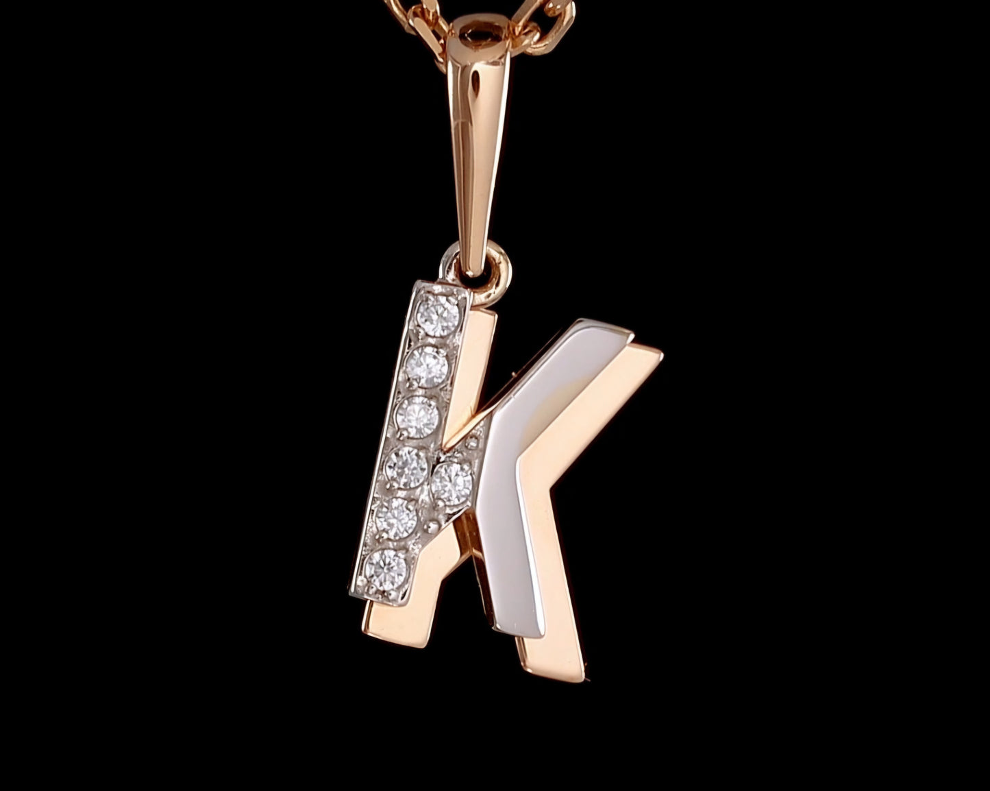 Anhänger mit Zirkonia Rotgold 585 Art. Nr. 03-3418-K-401-1111 P