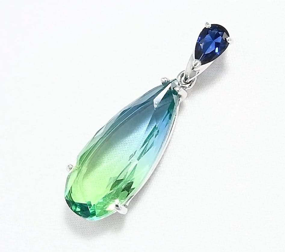 Silber Anhänger Sytal und Zirkonia Art. Nr. 92030658