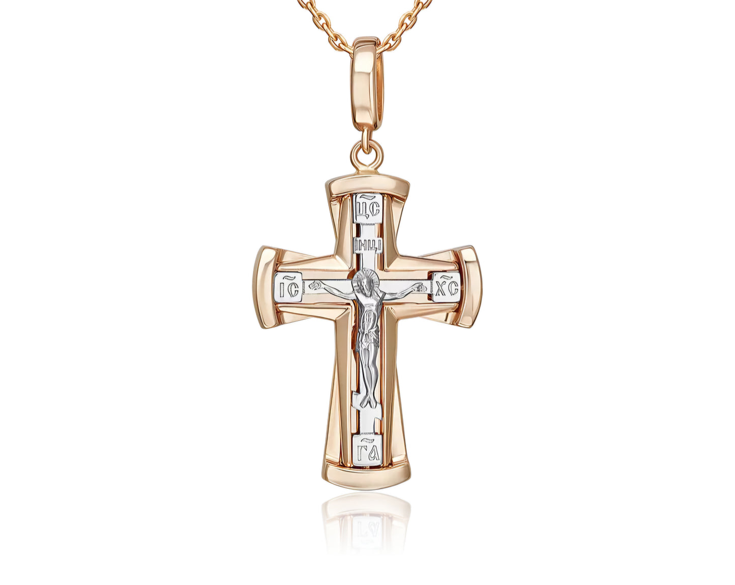 Goldkreuz Rotgold 585 Art. Nr. 03-3556-00-000-1111 P