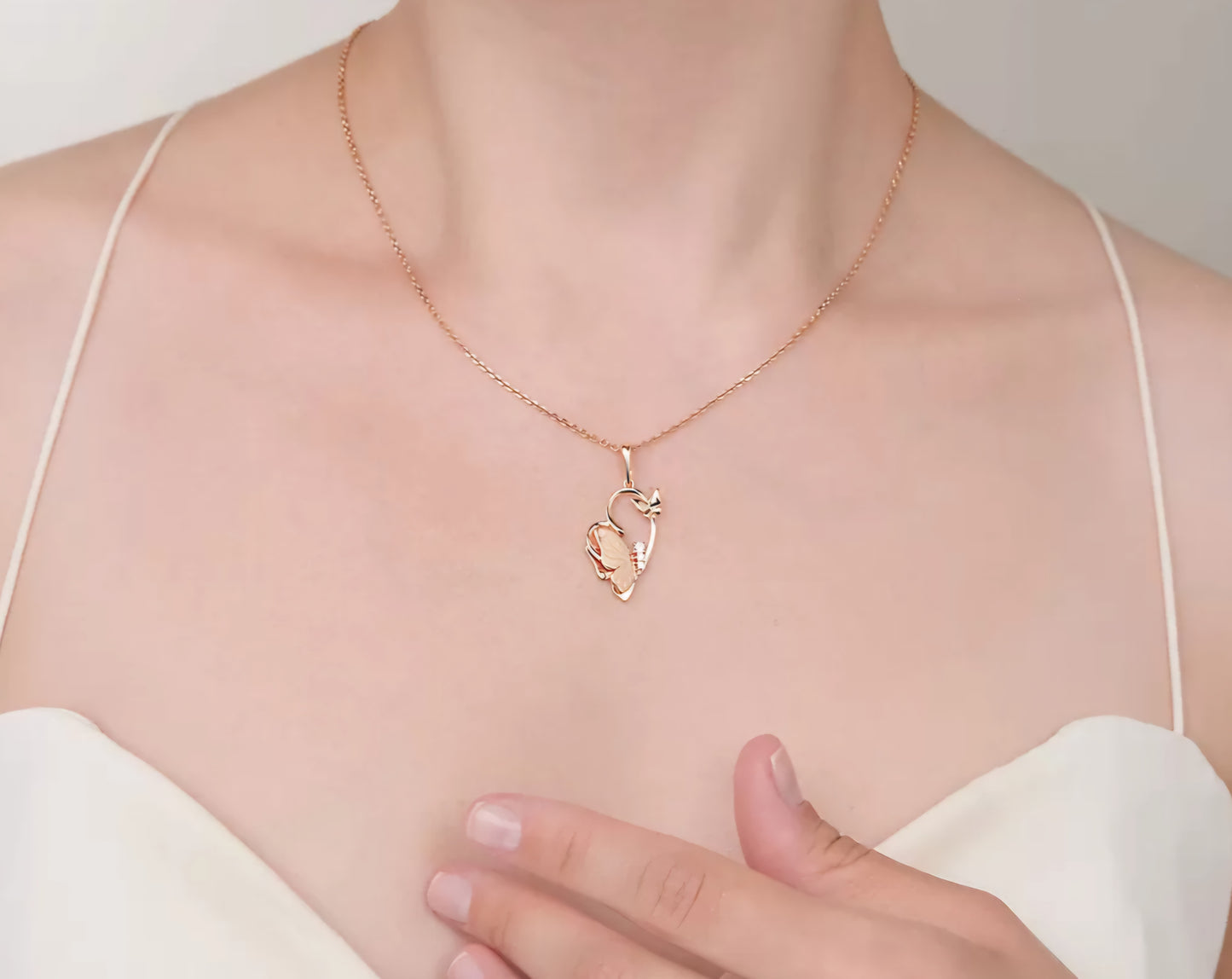 Anhänger mit Zirkonia Rotgold 585 Art. Nr. 03-3588-00-401-1110 P