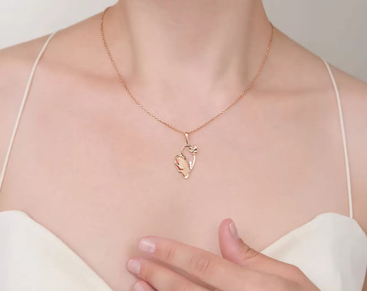 Anhänger mit Zirkonia Rotgold 585 Art. Nr. 03-3588-00-401-1110 P