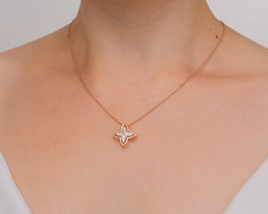 Anhänger mit Zirkonia Rotgold 585 Art. Nr. 03-3633-00-401-1110 P