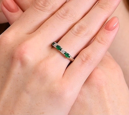 Silber Ring mit Achat und Zirkonia Art. Nr. 92012026