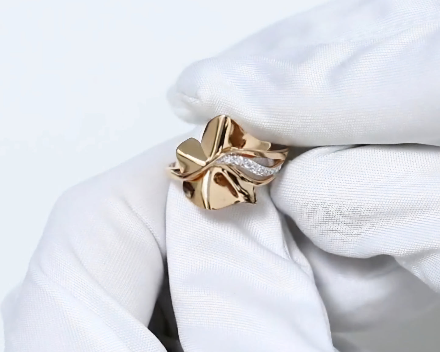 Ring mit Zirkonia Rotgold 585 Art. Nr. 01-4991-00-401-1110 P