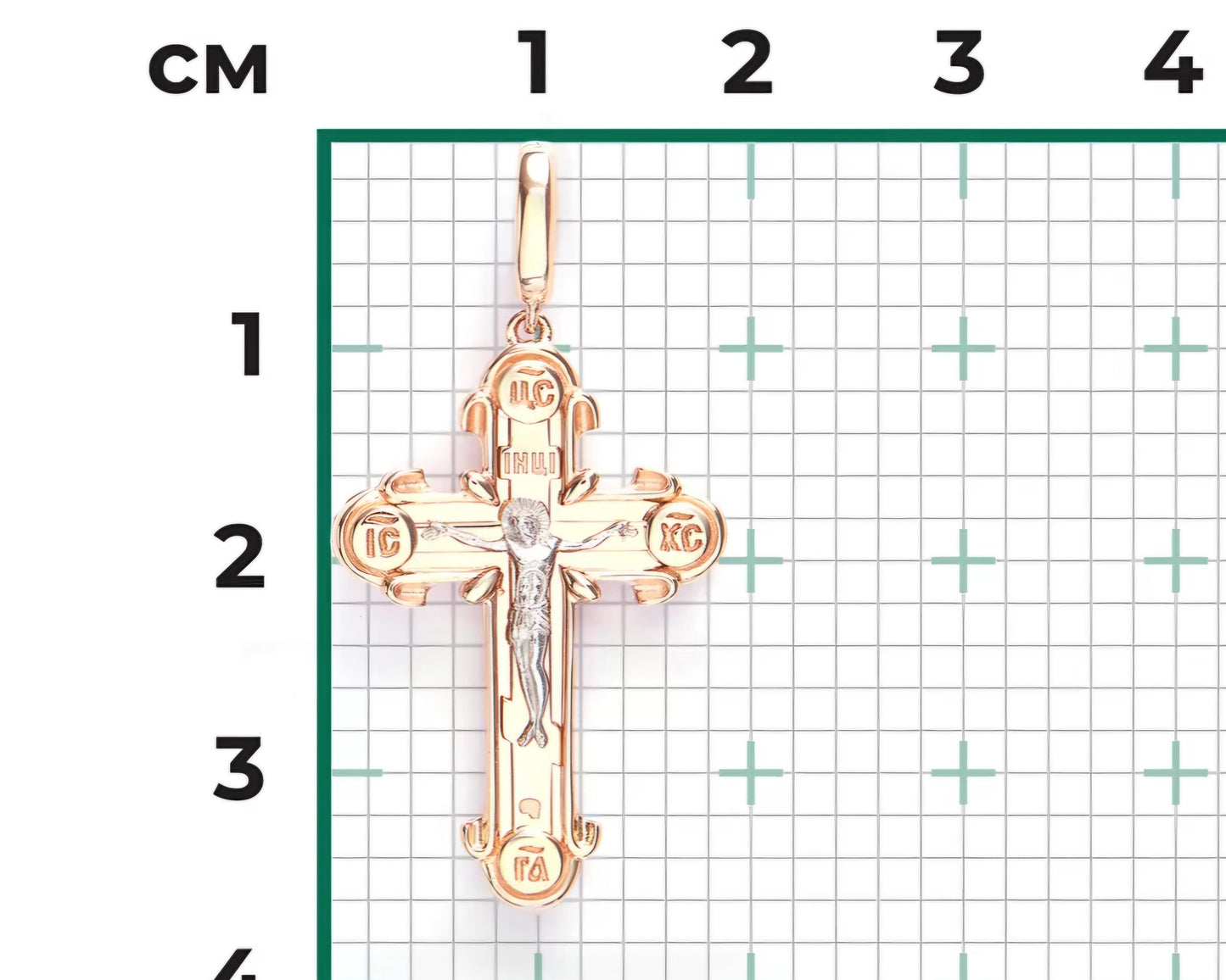 Goldkreuz Rotgold 585 Art. Nr. 03-3160-00-000-1111 P