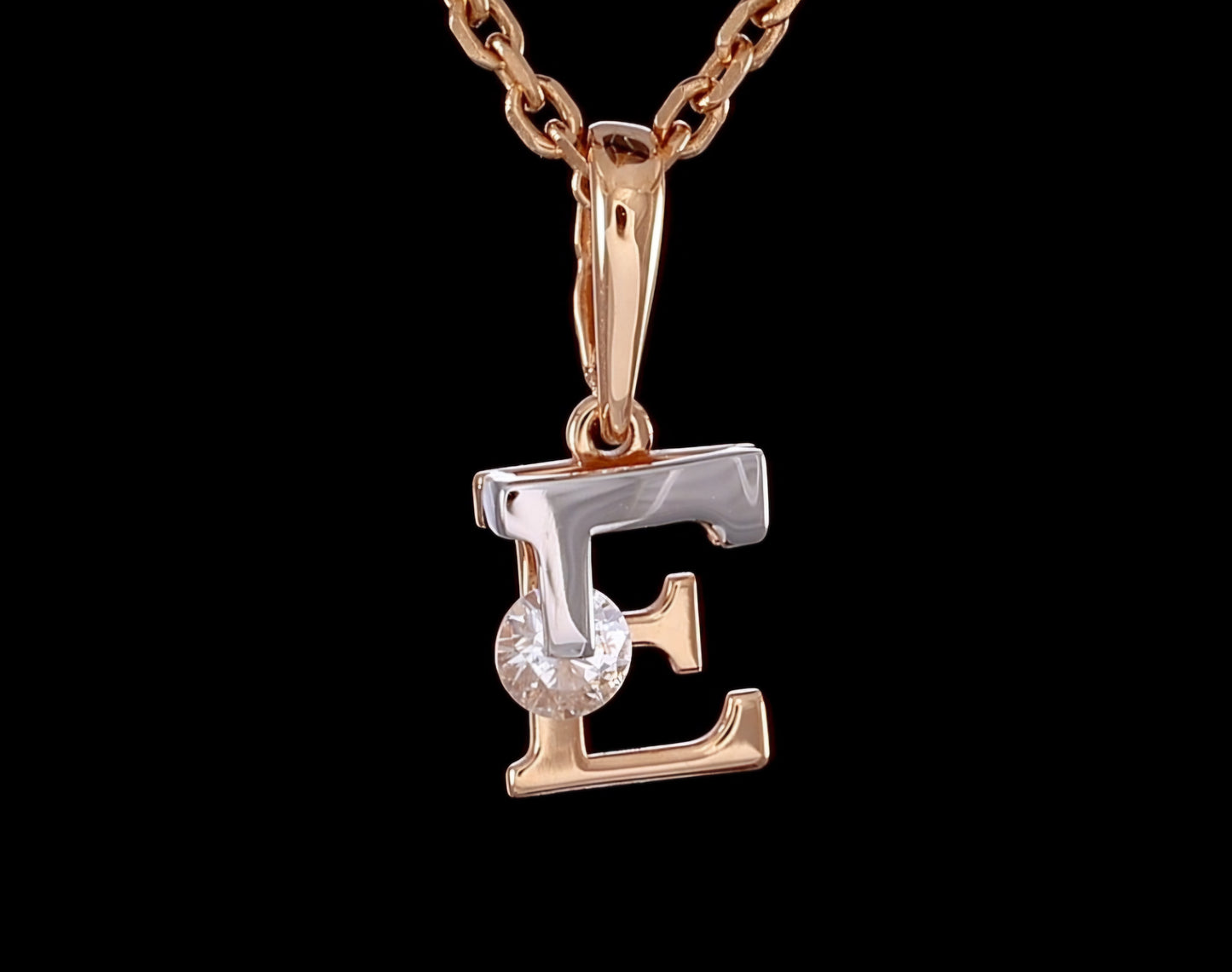 Anhänger mit Zirkonia Rotgold 585 Art. Nr. 03-3119-E-401-1111 P