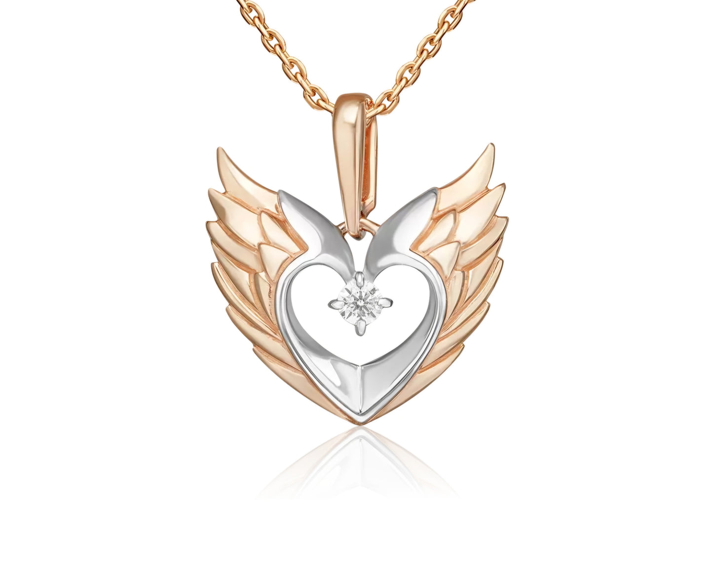 Anhänger mit Zirkonia Rotgold 585 Art. Nr. 03-3573-00-401-1110 P